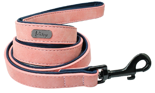 Luxueuse Laisse pour Chien en Velours Collier de chien en velours bleu de luxe, avec une boucle en métal noir et un D-ring, longueur 43-45 cm et largeur 2,2 cm.