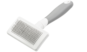 Brosse Auto-nettoyante pour Chien Brosse slicker auto-nettoyante pour chien et chat, avec poils métalliques fins et poignée ergonomique, pour démêler.