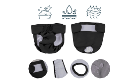 Couche Lavable de Qualité Supérieure pour Chiens - Femelles