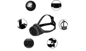 Muselière réglable Réfléchissante pour Chien - respirante et confortable