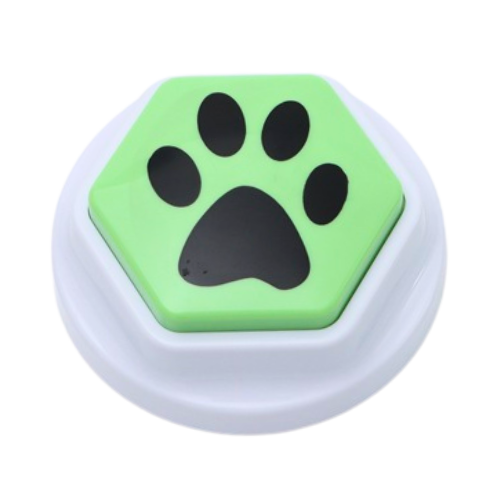 Bouton Parlant Interactif pour Chien - outil de dressage enregistrable pour animaux de compagnie