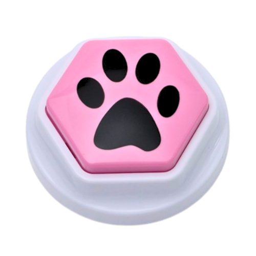 Bouton Parlant Interactif pour Chien - outil de dressage enregistrable pour animaux de compagnie