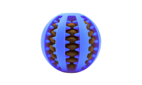 Jouet Distributeur de Friandises pour Chien – Balle à Mâcher en Caoutchouc pour le Jeu et l’Enrichissement