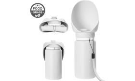 Gourde Pliable pour Chien 550 ml – Gamelle de Voyage en Silicone Alimentaire pour Animaux