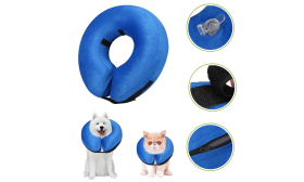 Collier Gonflable pour Chien - Collier de Récupération Réglable pour Animaux de Compagnie Collier Gonflable pour Chien - Collier de Récupération Réglable pour Animaux de Compagnie