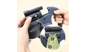 Laisse Double Rétractable Anti-Enchevêtrement pour Chiens avec Lumière LED – Laisse Double 3 m pour Deux Chiens