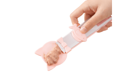 Lot de 3 Cuillères Presse-Tube pour Chat – Pour Friandises Crémeuses & Pâtée