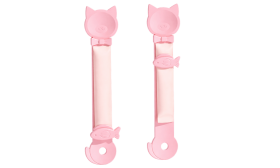 Lot de 3 Cuillères Presse-Tube pour Chat – Pour Friandises Crémeuses & Pâtée