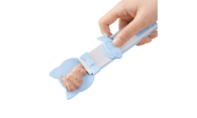 Lot de 3 Cuillères Presse-Tube pour Chat – Pour Friandises Crémeuses & Pâtée