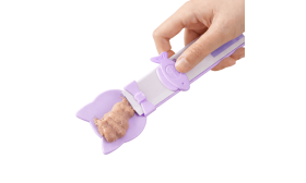 Lot de 3 Cuillères Presse-Tube pour Chat – Pour Friandises Crémeuses & Pâtée